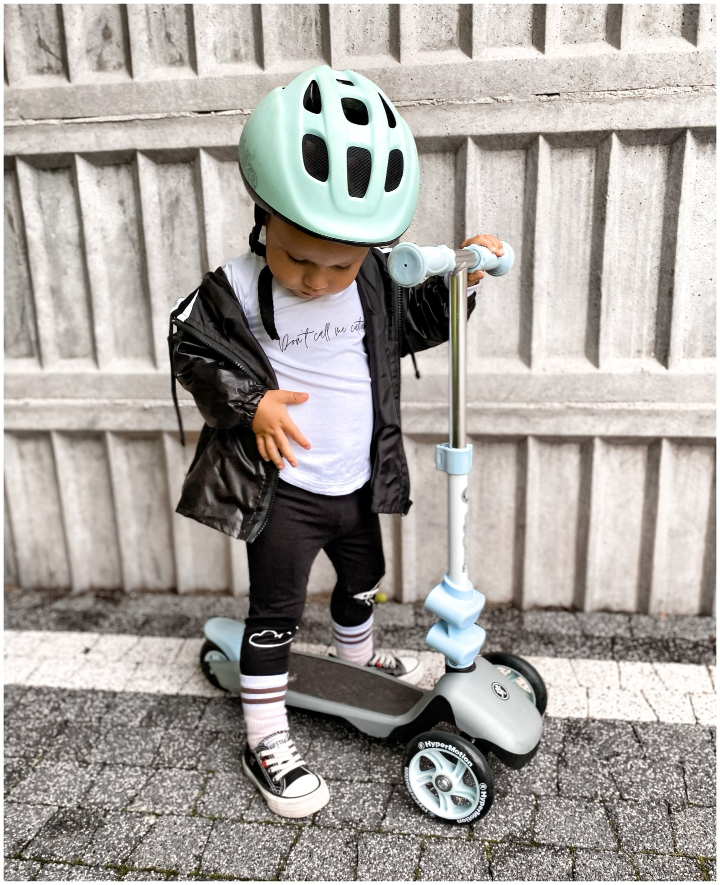 HyperMotion 3in1 balance trehjulet cykel - blå