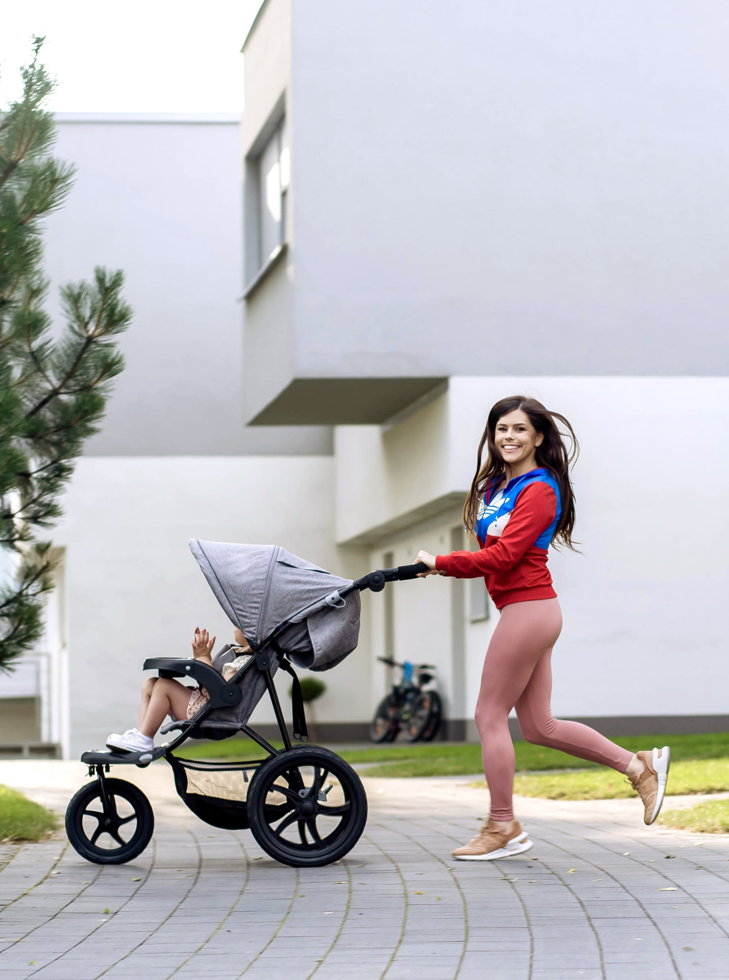 Baby joggingvogn + barnevogn 0m+ Moby-System MOUNTAIN