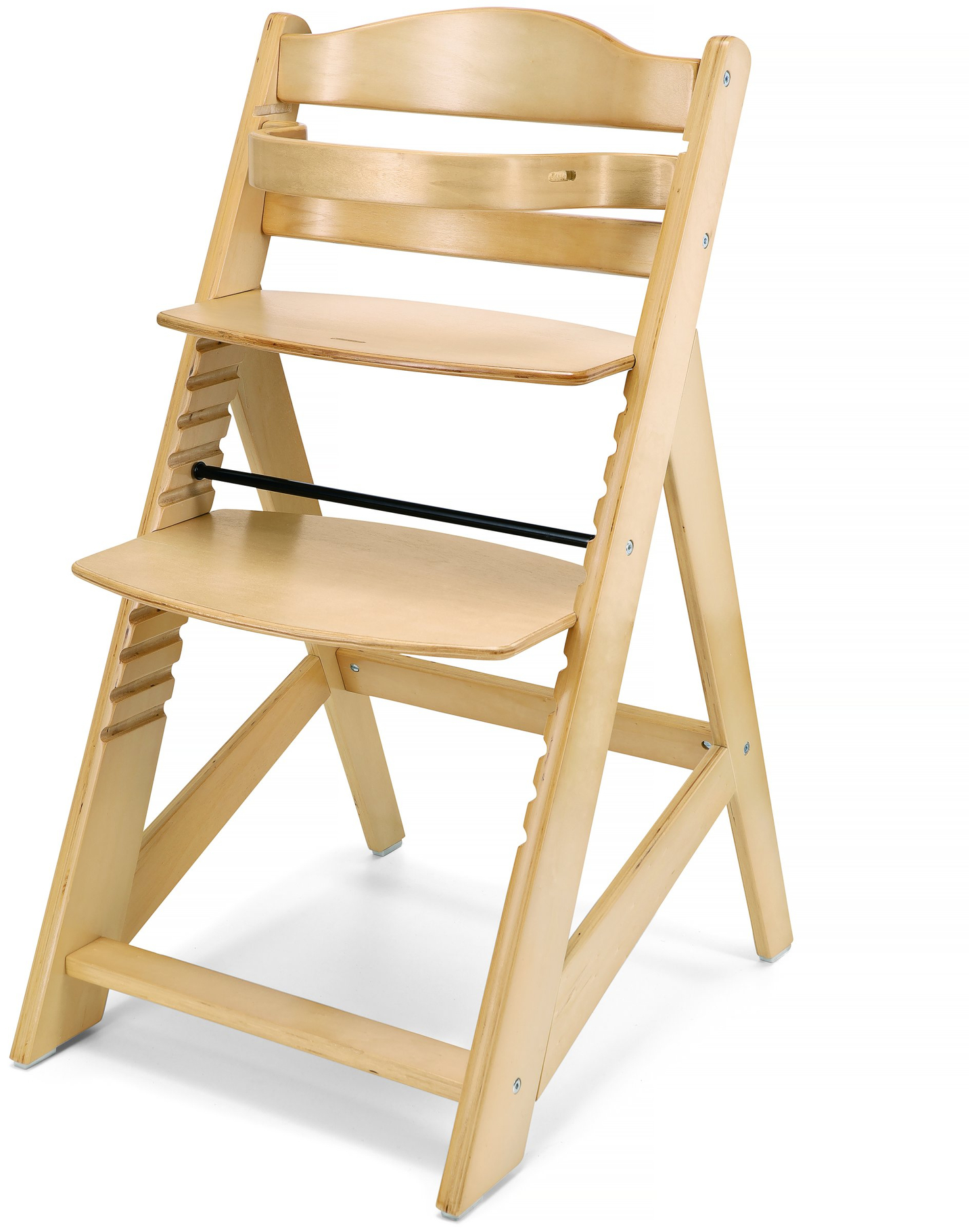 Træfodringsstol Moby-System WOODY - naturlig træfarve