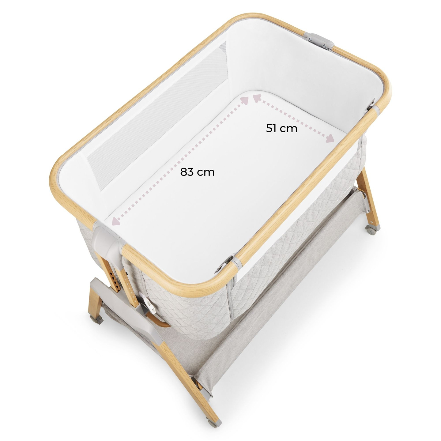 Rejseseng, fritstående, 3-i-1 - Moby-System DREEMY