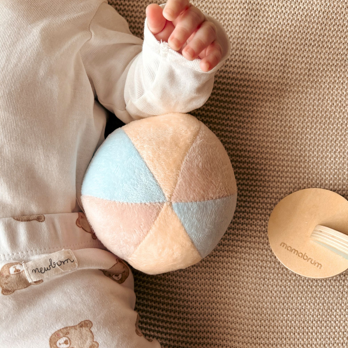 Montessori-legetøjssæt til småbørn 0-6 måneder