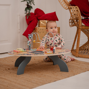 7in1 pædagogisk bord i træ, musikalsk, sensorisk