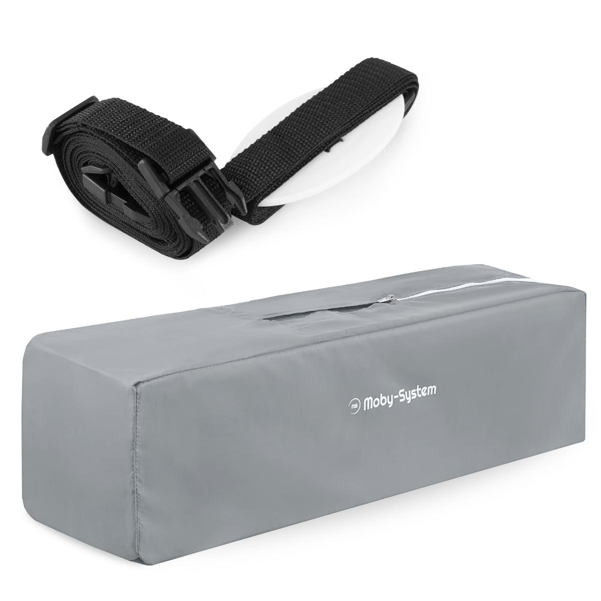 Closely 3-i-1-barneseng med puslebord, madras og bæretaske