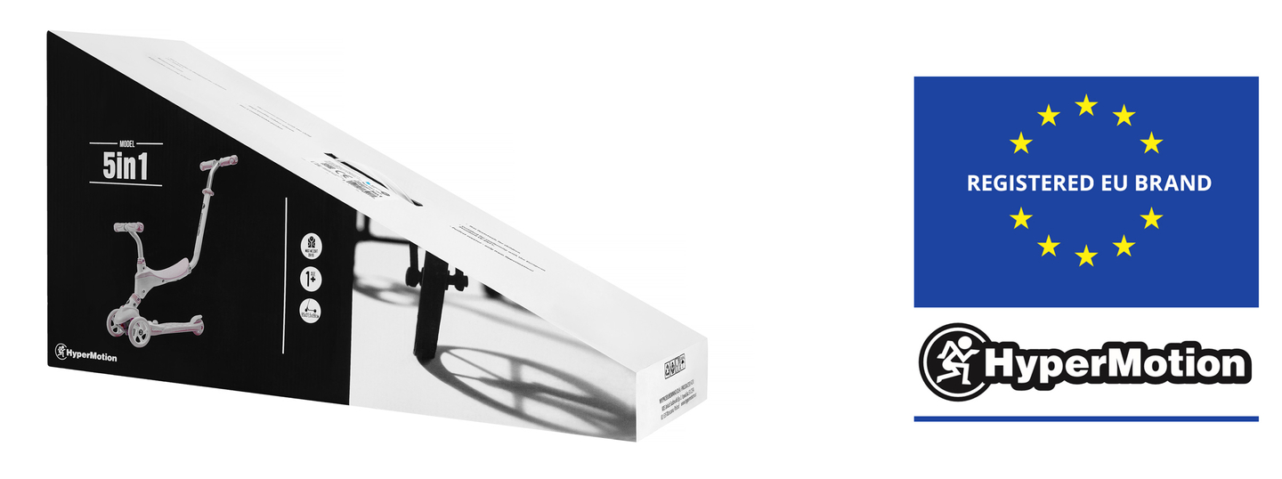 5in1 HyperMotion balance scooter - blå
