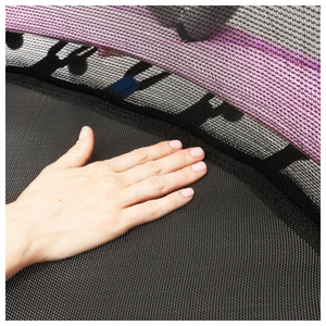 167cm trampolin med sikkerhedsnet - til børn 3-8 år - hus og have