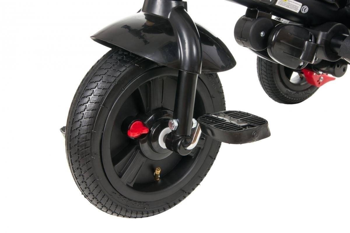 Tobi Velar trehjulet cykel + regnfolie - grå