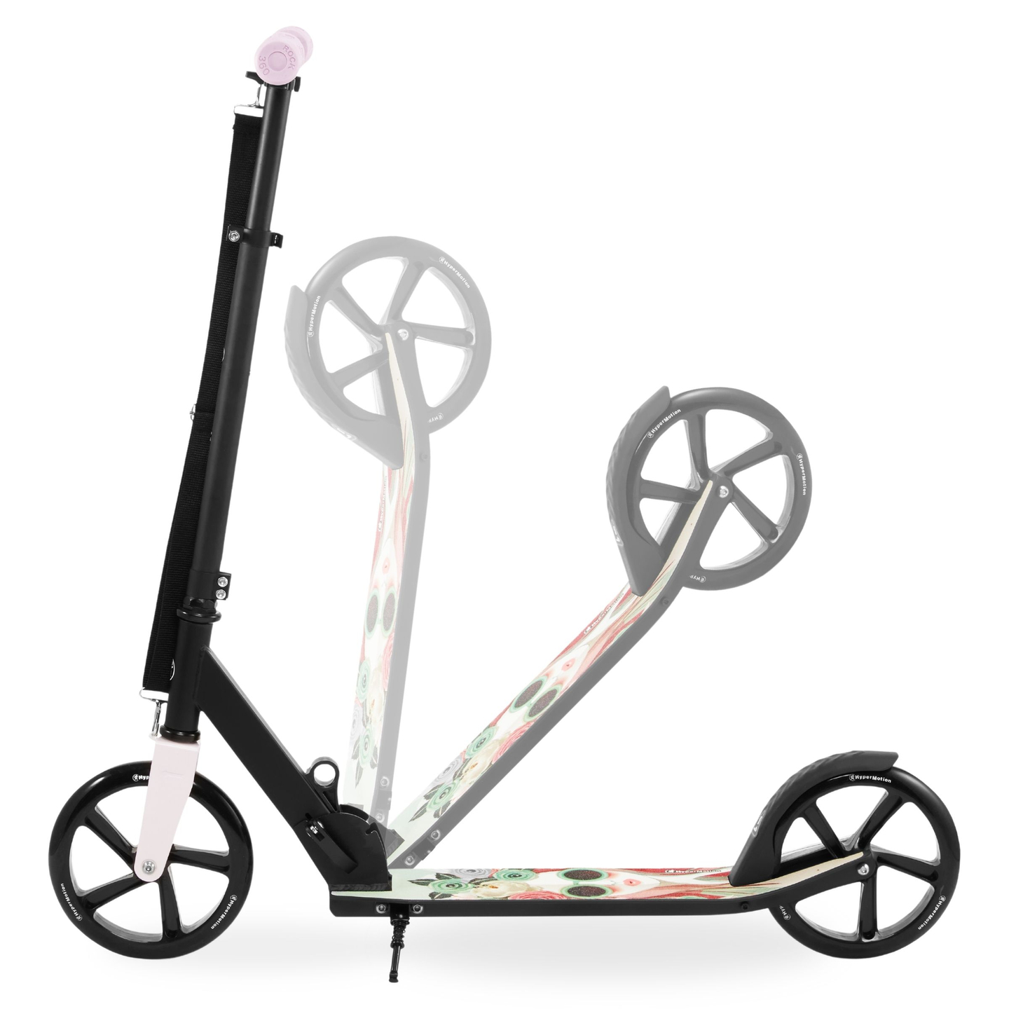 Tohjulet cityscooter VIBE Pink HyperMotion - 100 kg