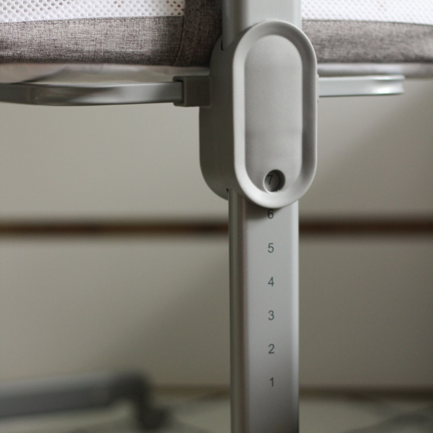 Udtræksseng Moby-System LUNA 3in1 - grå