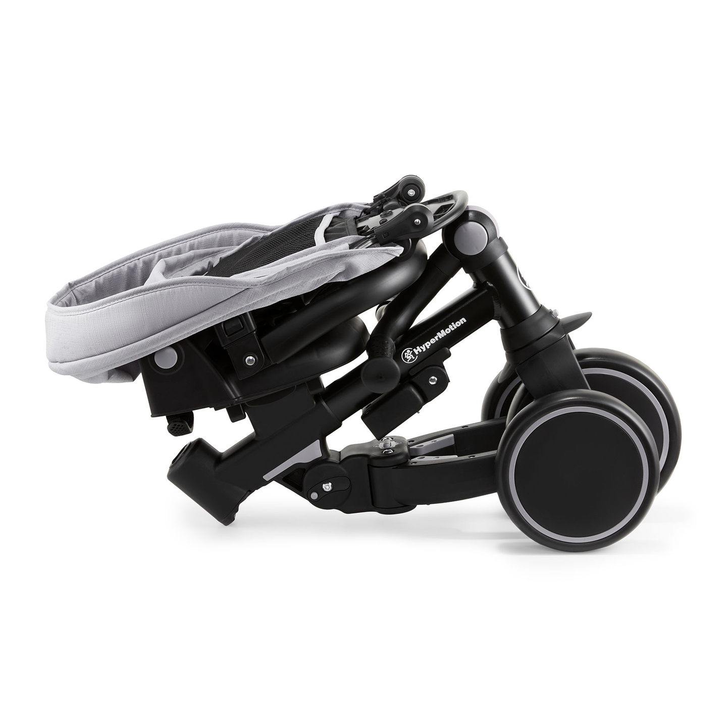 8-i-1 multifunktionel trehjulet cykel TOBI FOREST - grå