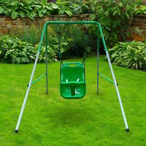 Gynge til babyer og småbørn med sikkerhedssele