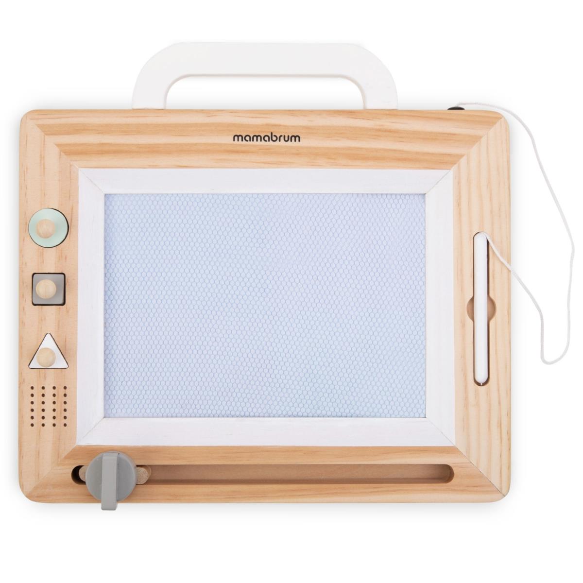 Træ scrapbog med stempler - tegnebræt