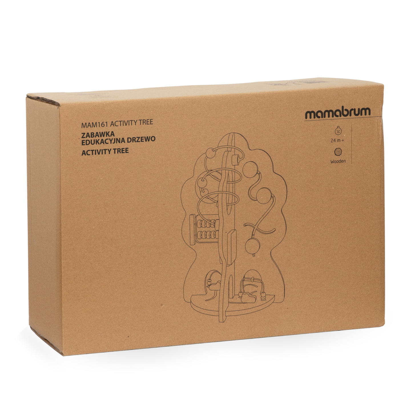 Træ pædagogisk legetøj 10 i 1 - multifunktionelt træ