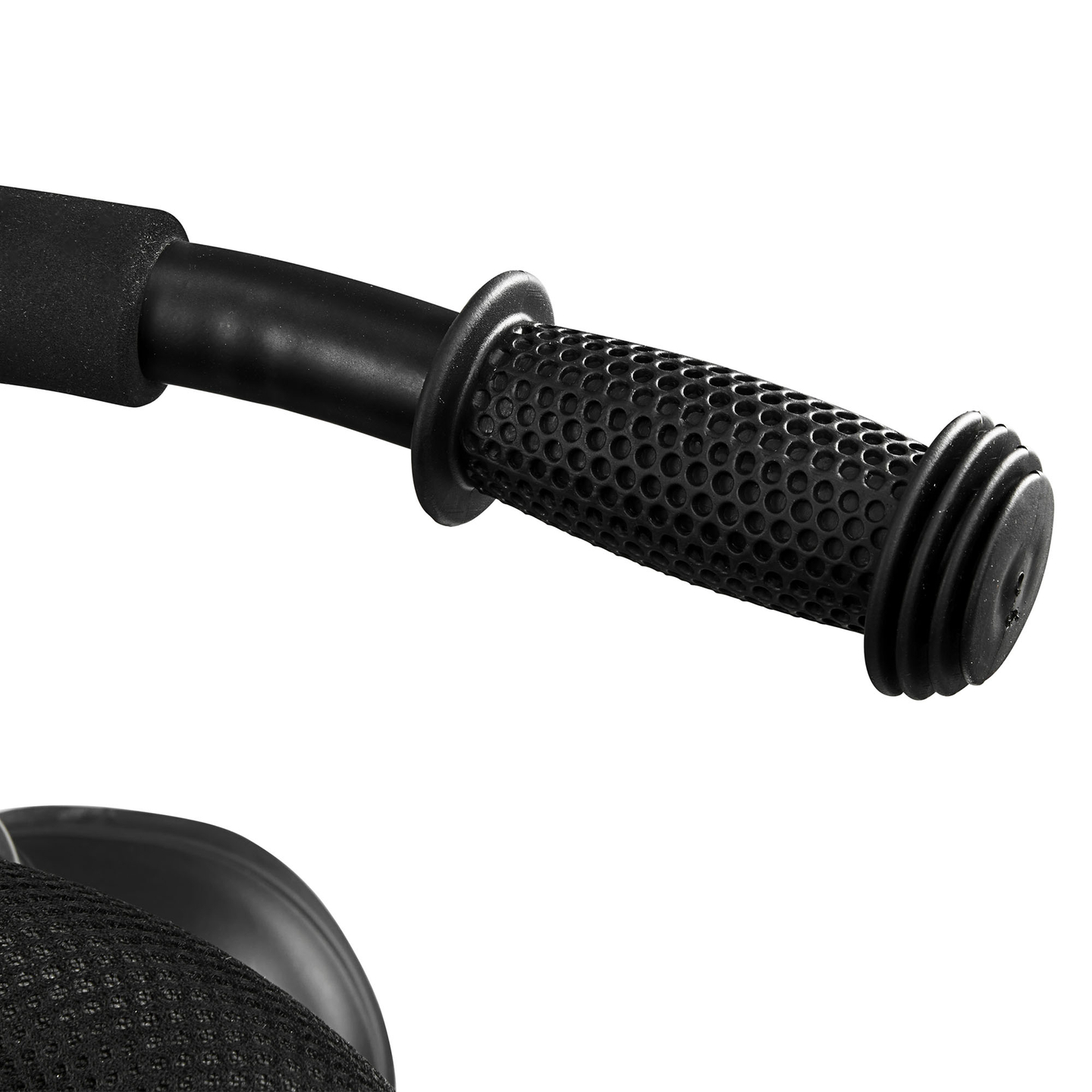 Trehjulet cykel til børn 1-4 år - TOBI FREY - lyserød farve - drejelig - pumpede hjul + skubber