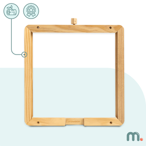 Trævægramme - til montering af Mamabrum pædagogiske tavler