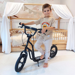 HyperMotion VIVA 12 scooter (30 cm pumpede hjul) - Sort