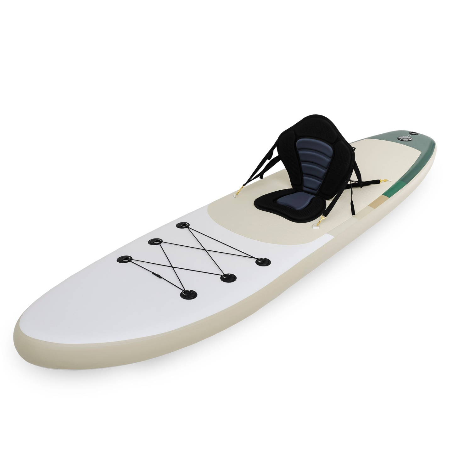 Oppustelig SUP Stand Up Paddle board 320cm med pagaj og sæde - HyperMotion WAVE BOOST 320