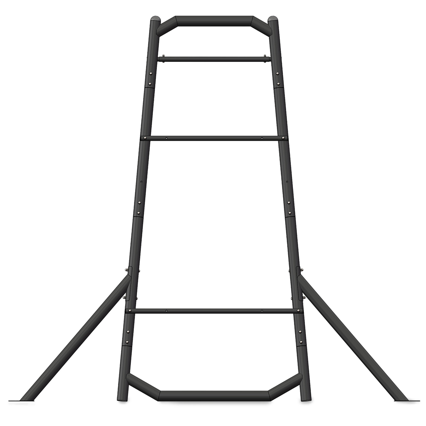 Gymnastikstige til haven, metal