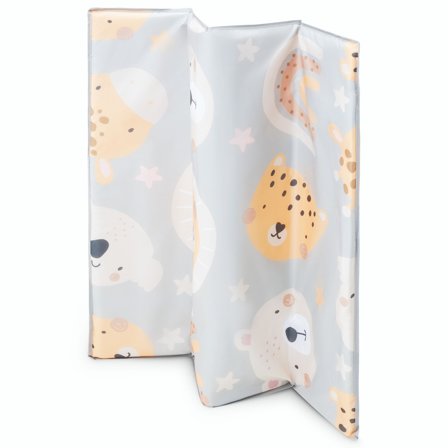 Sammenklappelig kravlegård, rejseseng til baby med madras og bæretaske - Teddy Bear