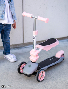 HyperMotion 3in1 balance trehjulet cykel - pink