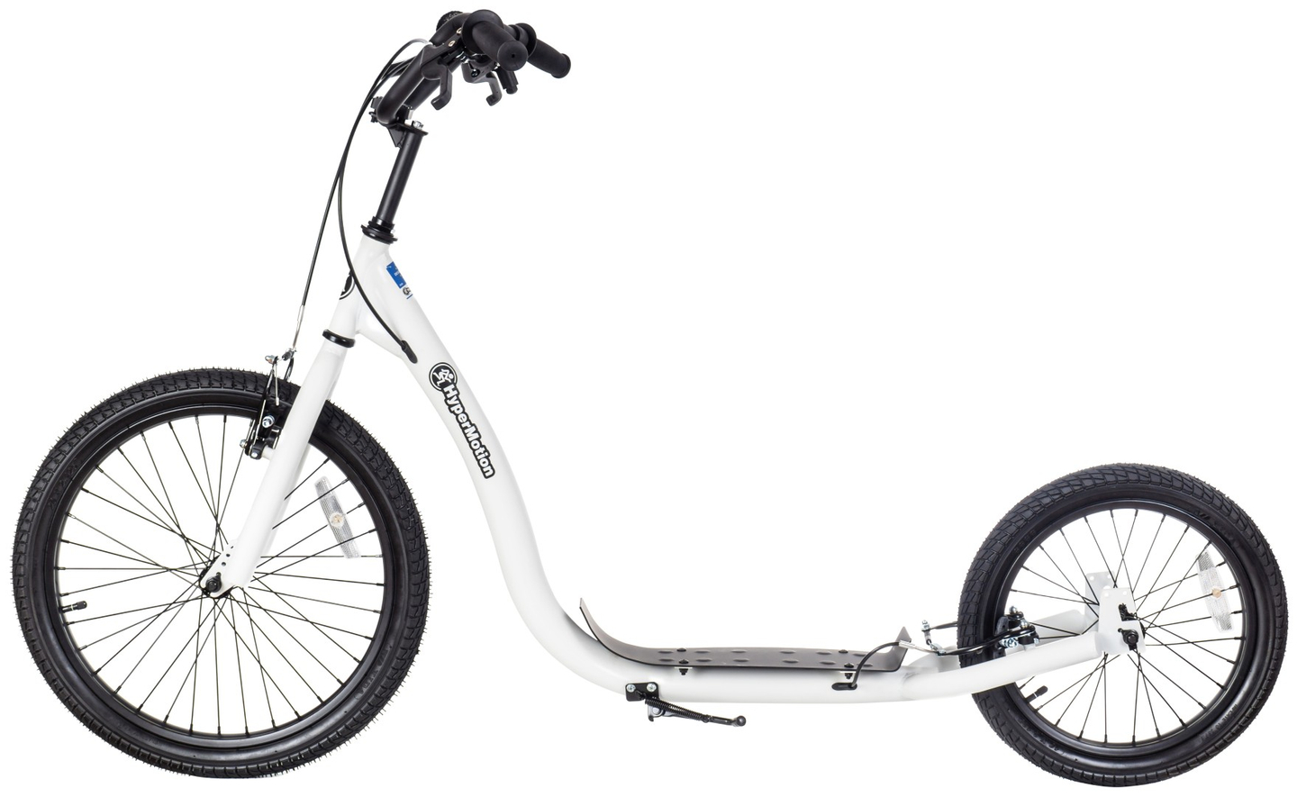 HyperMotion RIVA byscooter med oppustelige hjul på 50 cm og 40 cm