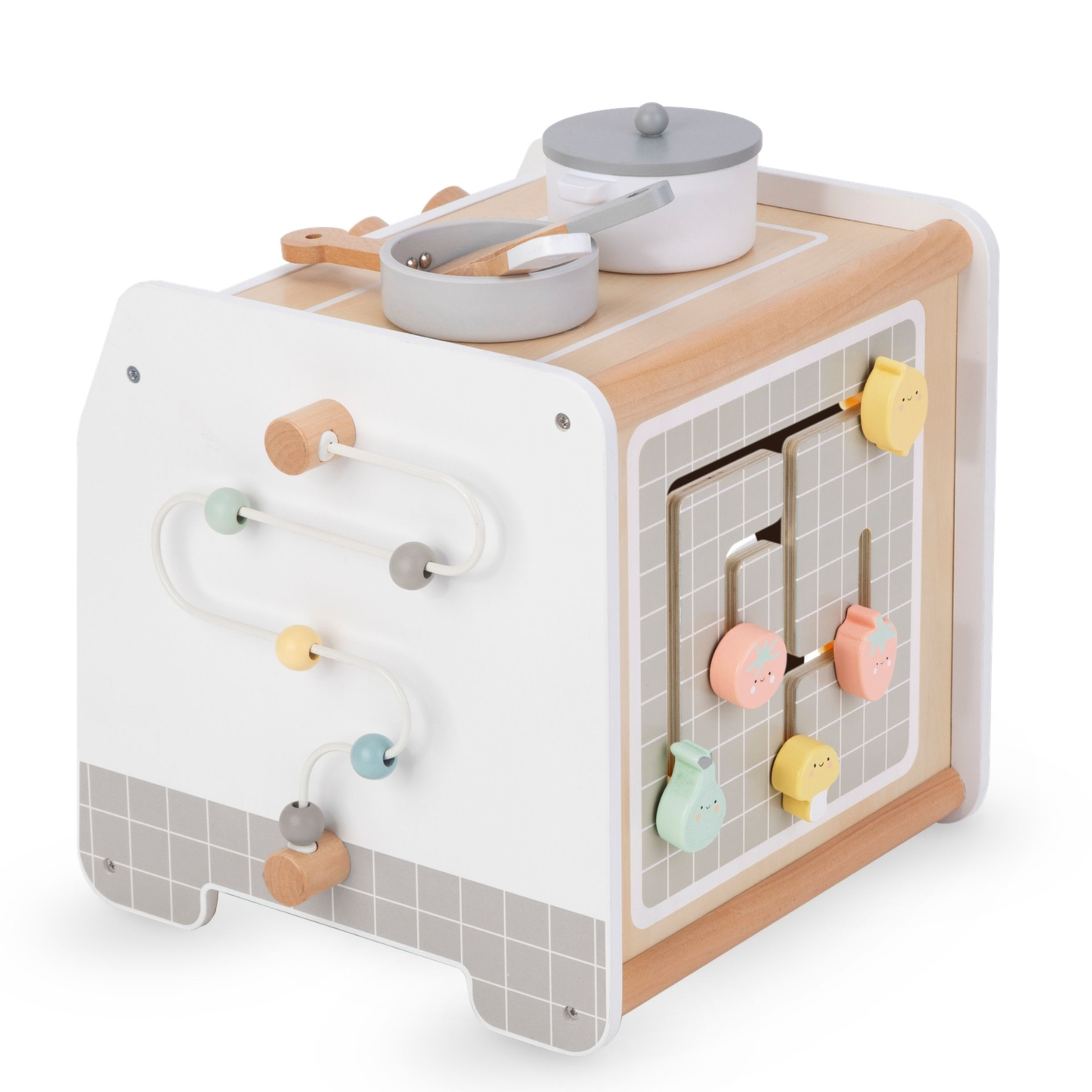 Køkken i træ - pædagogisk terning