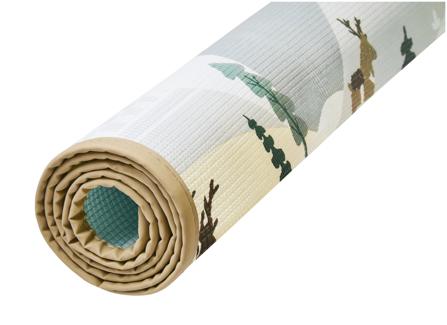 Dobbeltsidet skummåtte - eventyrland / vinterby