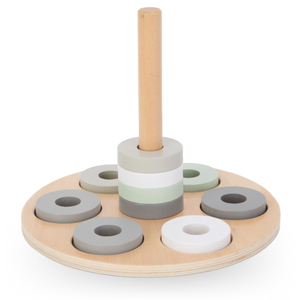 Montessoripædagogisk kasse til små børn - 6 stykker legetøj