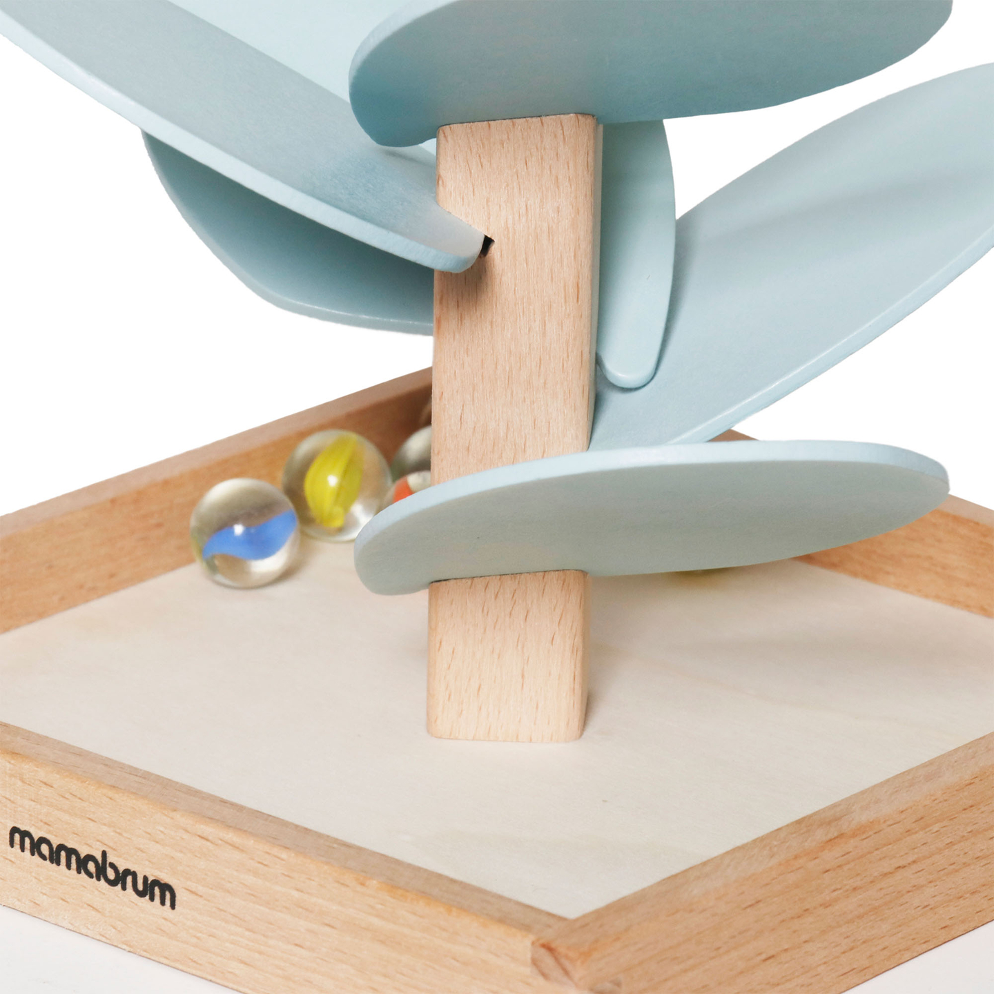 Kulodrome i træ - lydtræ med bolde