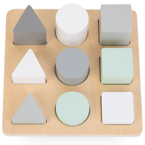 Puslespil i træ - Sortering - Tre figurer