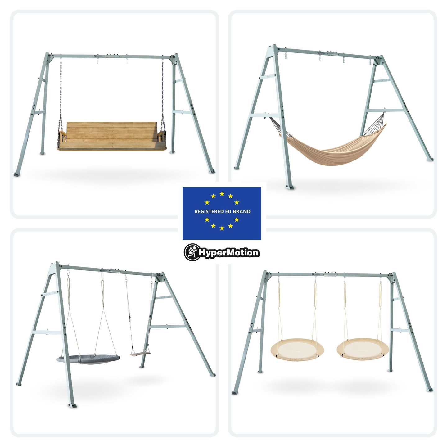 Stålramme til havegynge eller hængekøje