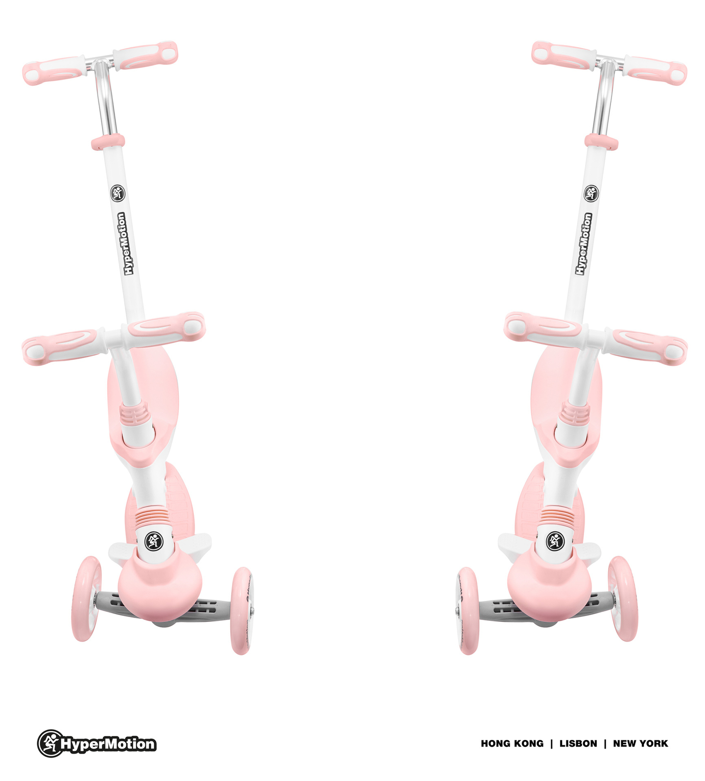 5in1 HyperMotion scooter - pink