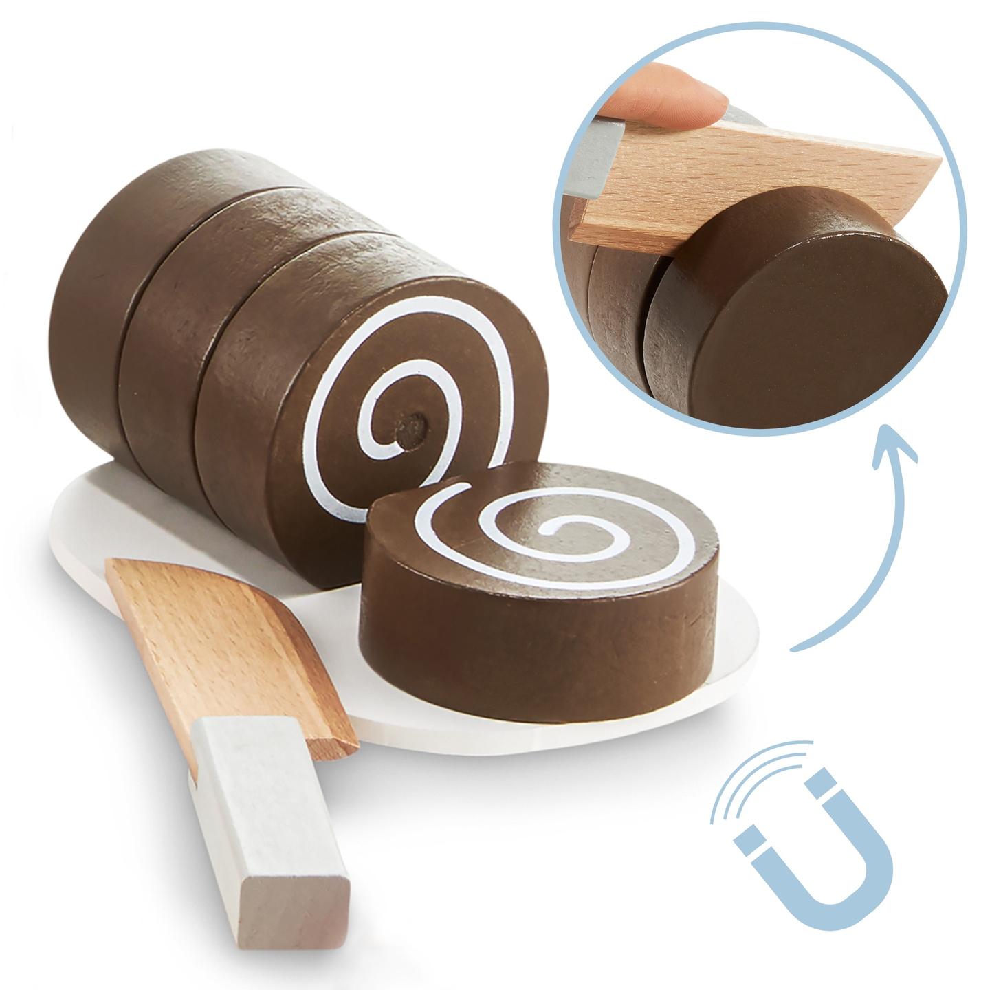 Trææske til udstikning af slik, slikbutik