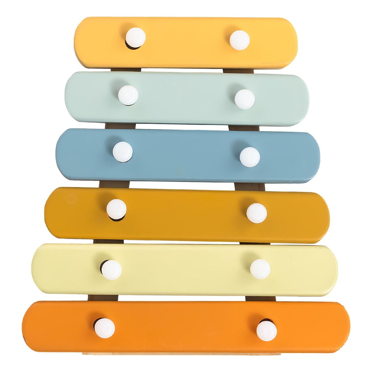 Sæt med børneinstrumenter med elefantmotiv