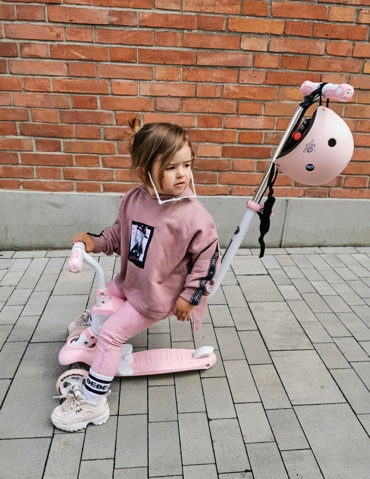 5in1 HyperMotion scooter - pink