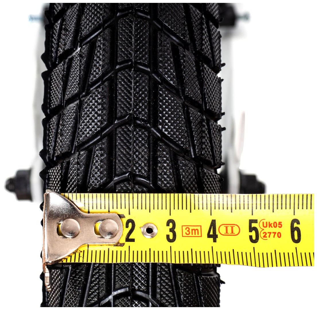 HyperMotion RIVA byscooter med oppustelige hjul på 50 cm og 40 cm