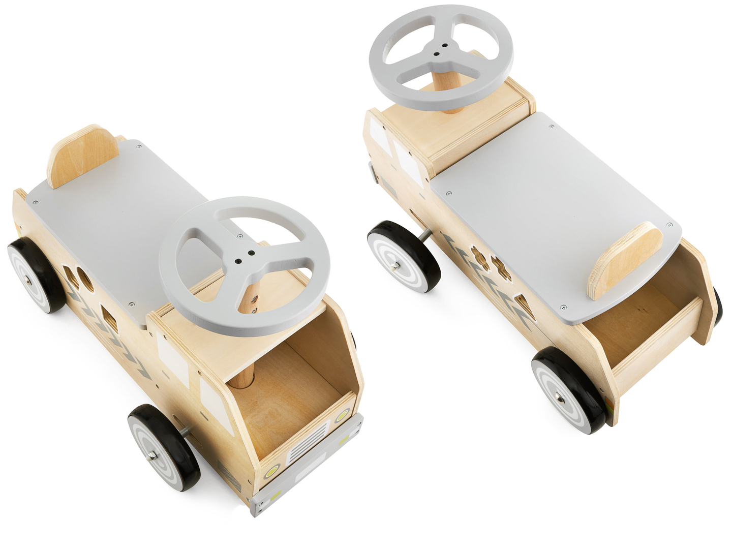 Træcykel, bil, bil med klodser