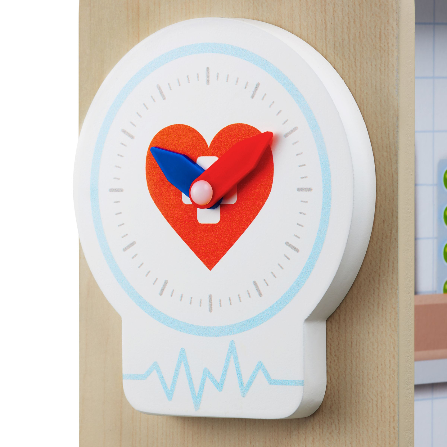 Lægeklinik i træ XXL - lægesæt med tilbehør