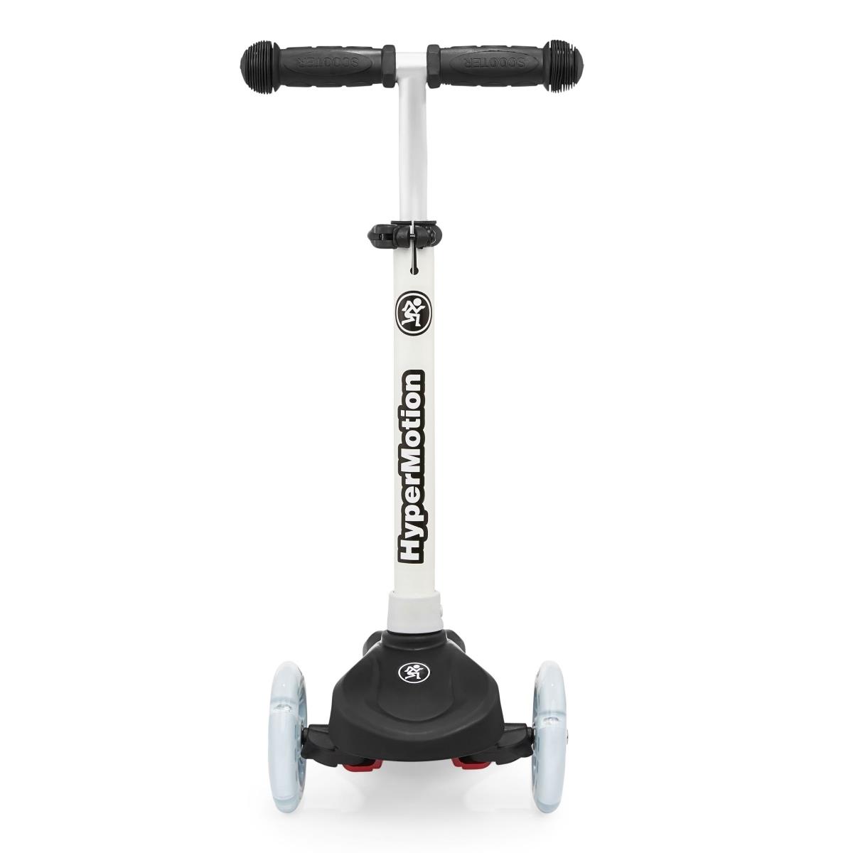 TRINGO trehjulet balancescooter, 3-8 år gammel - sort + lysende LED hjul