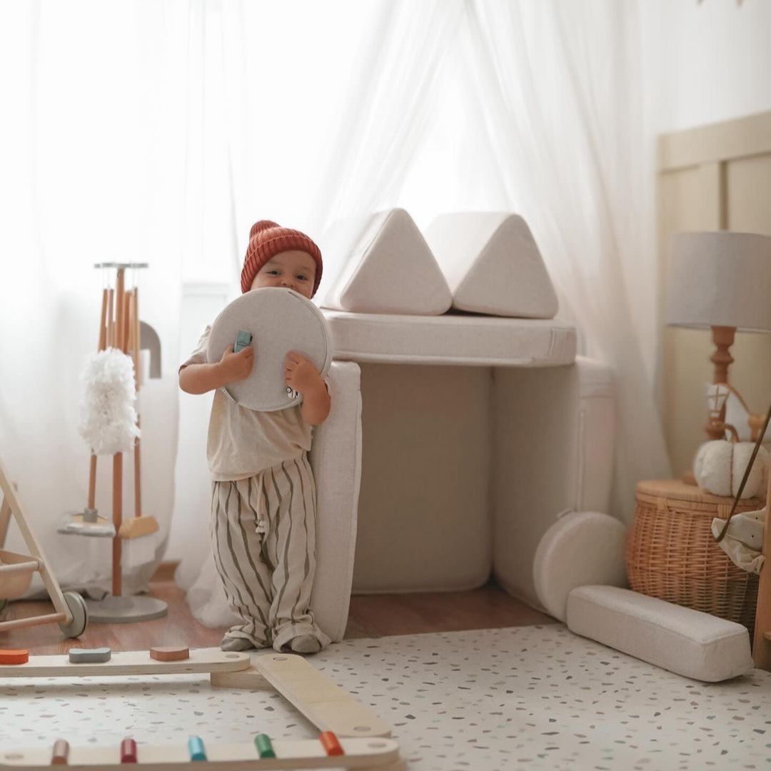 Balancebane i træ - sansesti - 14 elementer