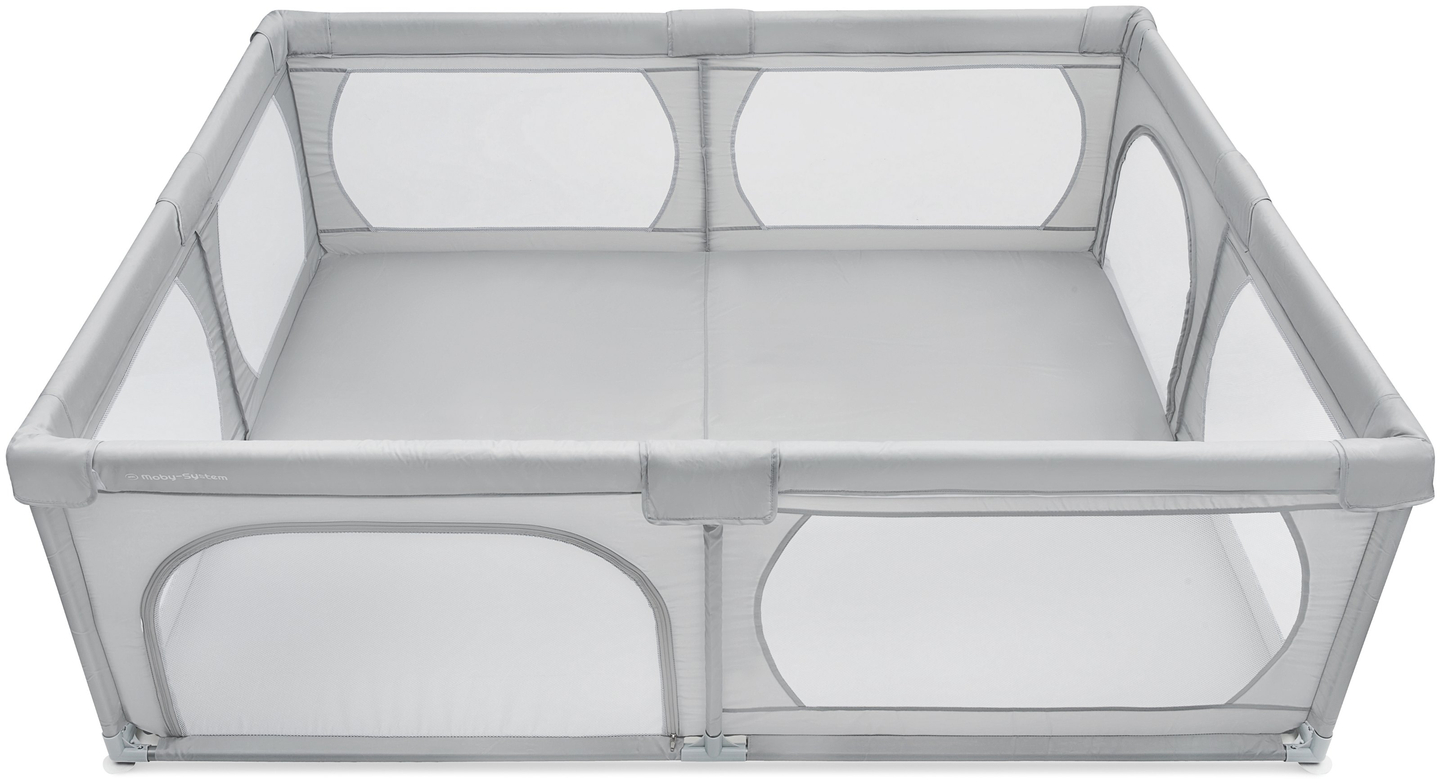 Stor løbegård 200 cm x 180 cm - baby legeplads, tørt bassin