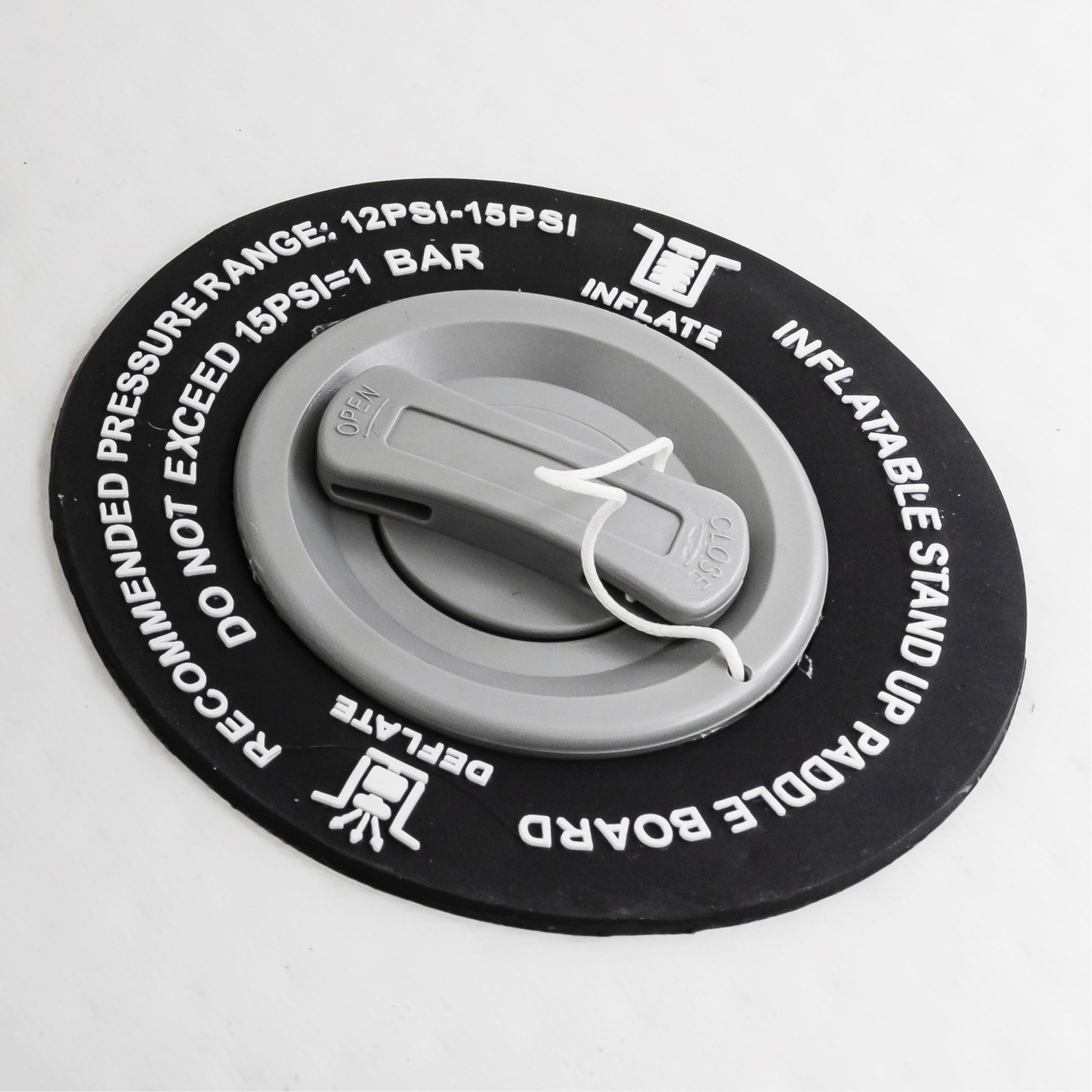 Oppustelig SUP Stand Up Paddle board 320cm med pagaj og sæde - HyperMotion WAVE BOOST PINK 320