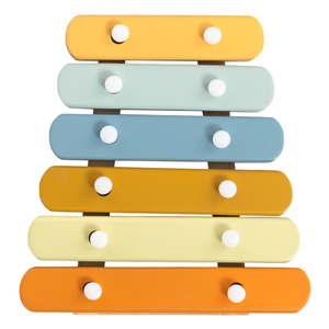 Sæt med børneinstrumenter med elefantmotiv