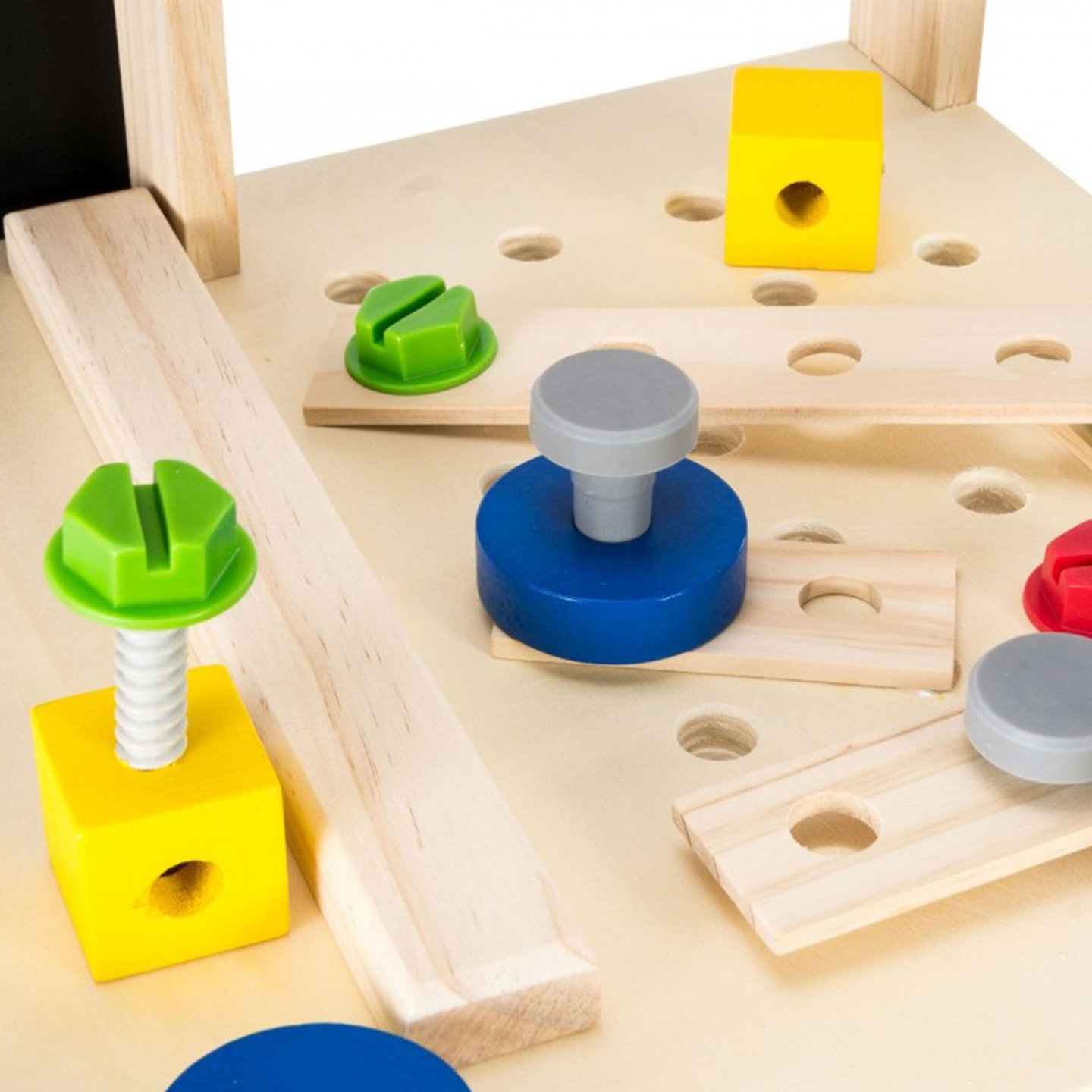 DIY-sæt af træ XXL - 75 dele