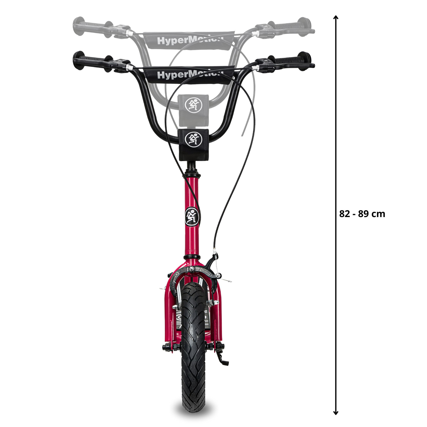 HyperMotion RUBY 12 scooter (30 cm oppustelige hjul) - fuchsia/magenta