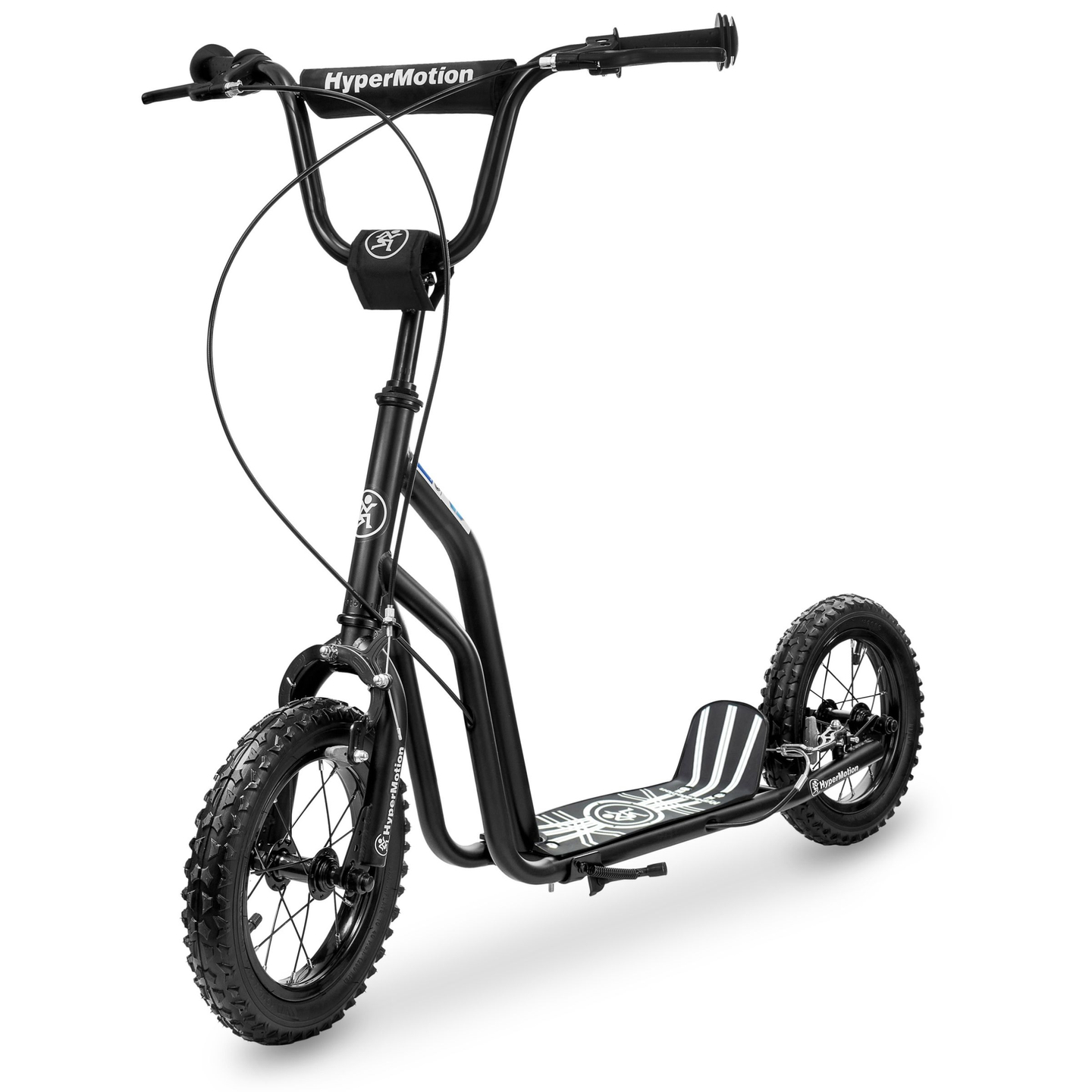HyperMotion VIVA 12 scooter (30 cm pumpede hjul) - Sort