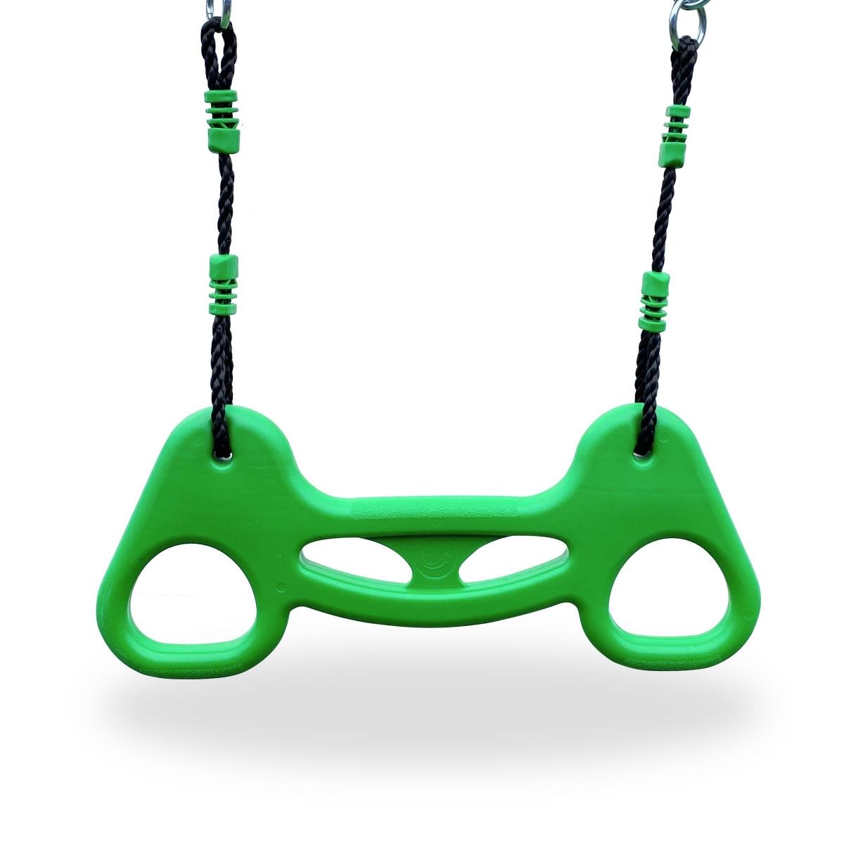 XXL havelegeplads til børn med gynge, gymnastik trapez og rutsjebane