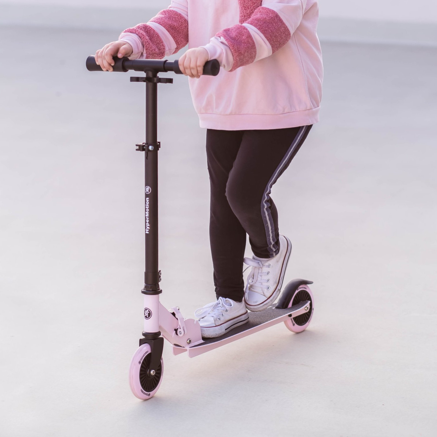 Tohjulet scooter WILLY 3-8 år fra HyperMotion - pink