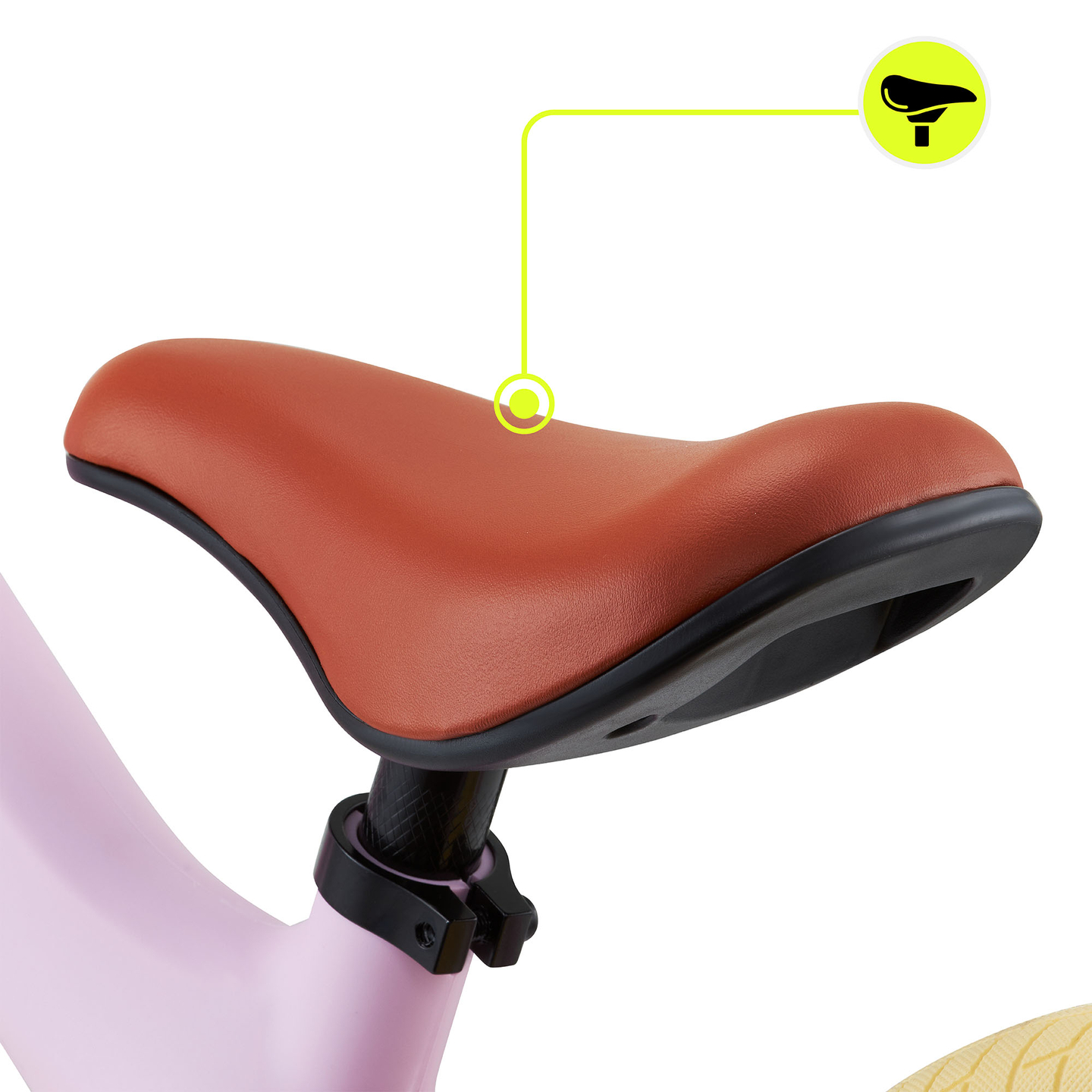 HyperMotion Marcelo cross country-cykel til børn - pink