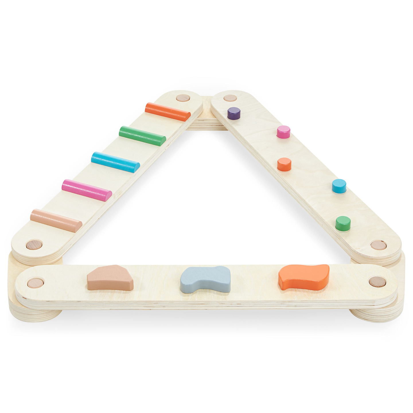 Balancebane i træ - sansesti - 14 elementer