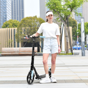 Tohjulet cityscooter HONEYBEE Blue HyperMotion 100 kg - fuld aluminium, store 250 mm hjul